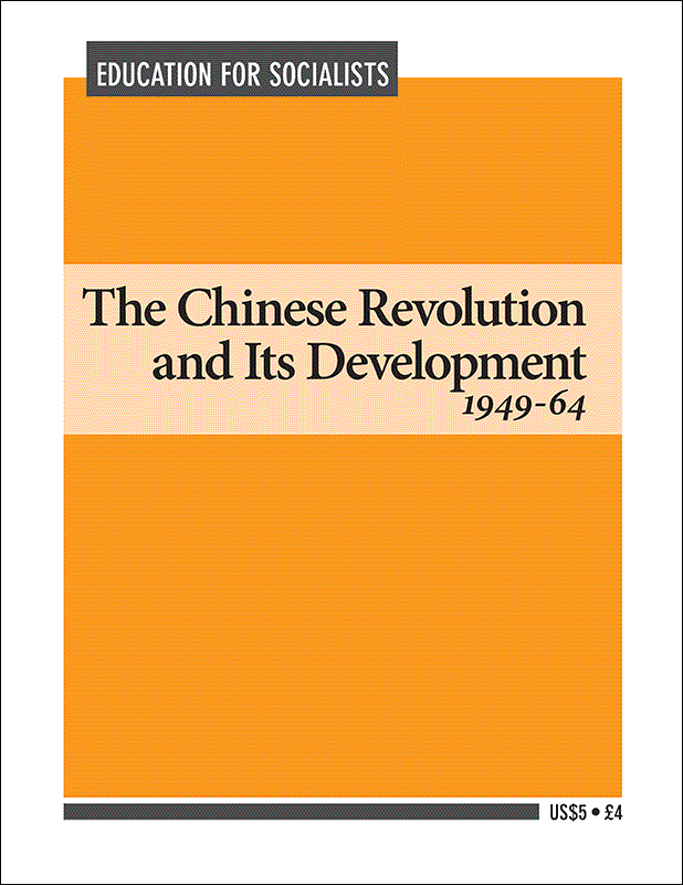 The Chinese Revolution and Its Development