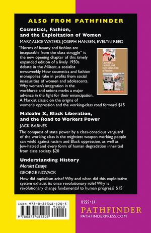 Back cover of Revolutionary Dynamics of Women's Liberation